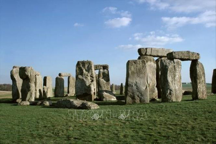 Di tích Stonehenge tại Wiltshire, Anh - Ảnh: TTXVN
