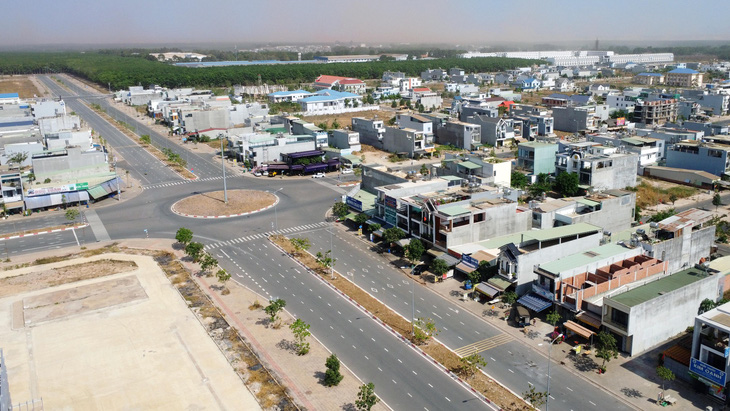 Một góc khu tái định cư Lộc An - Bình Sơn, thuộc dự án thu hồi đất, bồi thường, hỗ trợ, tái định cư sân bay Long Thành - Ảnh: A LỘC