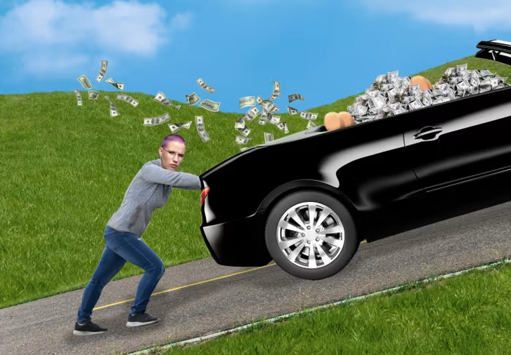 Có nhiều người mua xe ô tô vượt quá khả năng của mình - Ảnh minh họa: Market Watch