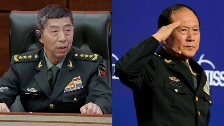 Cựu bộ trưởng Quốc phòng Lý Thượng Phúc (trái) và ông Ngụy Phượng Hòa bị khai trừ đảng ngày 27-6 - Ảnh: AFP, REUTERS