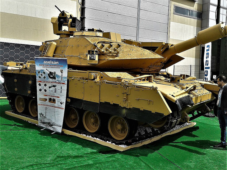 Xe tăng M60TM được Aselsan hiện đại hóa. Ảnh: Wikipedia