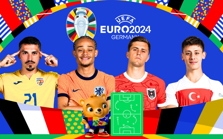 Lịch thi đấu Euro 2024: Romania gặp Hà Lan, Áo đấu với Thổ Nhĩ Kỳ