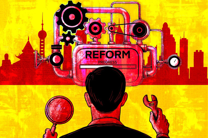 Công cuộc cải cách của Trung Quốc đang đứng trước nhiều thách thức. Ảnh: scmp.com