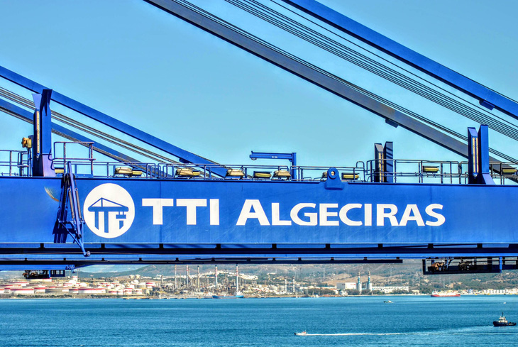 Cảng Algeciras hiện đang quá tải. Ảnh: El Estrecho Digital