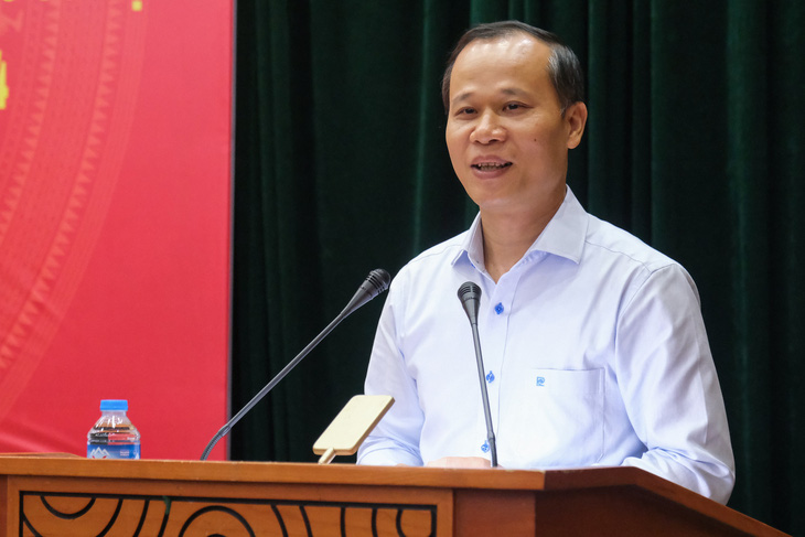 Ông Mai Sơn, phó chủ tịch thường trực UBND tỉnh Bắc Giang - Ảnh: HÀ QUÂN