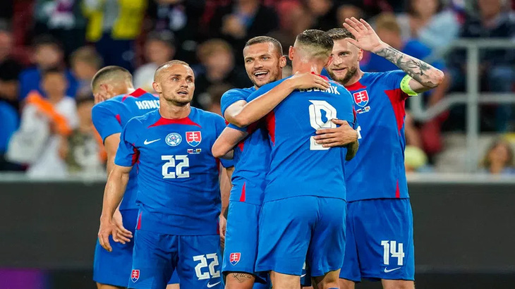 Slovakia đang thi đấu thành công tại Euro 2024 - Ảnh: GETTY IMAGES