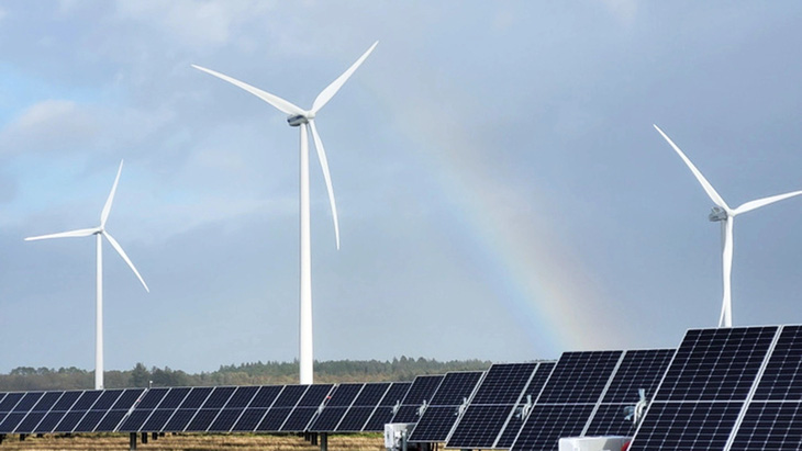 Công viên năng lượng tái tạo Holmen ở Đan Mạch - Ảnh: European Energy