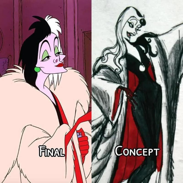 Cruella De Vil là nhân vật phản diện chính trong bộ phim hoạt hình 101 chú chó đốm của Disney năm 1961.