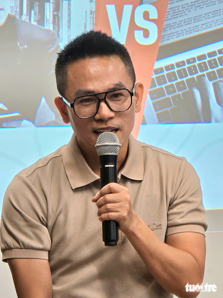 Nhà phê bình Lê Hồng Lâm nhiều lần tạo tranh luận trên mạng xã hội với các nhận định của anh về phim Việt - Ảnh: MI LY
