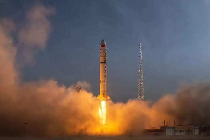 Space Pioneer từng phóng thành công tên lửa Tianlong-2 vào tháng 4-2023 - Ảnh: Space Pioneer