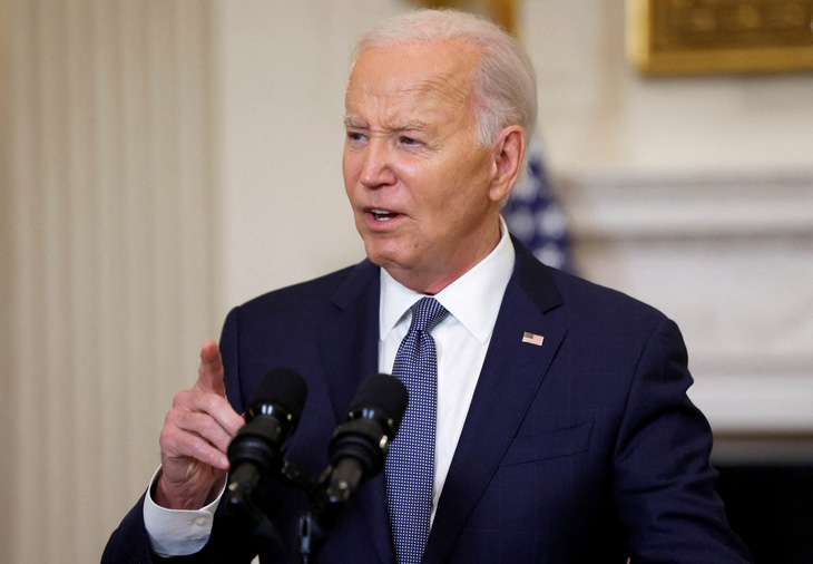 Tổng thống Mỹ Joe Biden - Ảnh: REUTERS