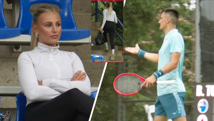 Sao quần vợt Bernd Tomic bỏ ngang trận đấu vì cãi nhau với bạn gái