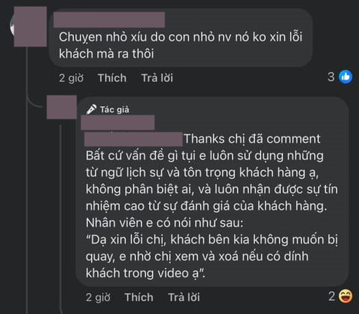 Nhà hàng giải thích sự việc, đồng thời ẩn các bài viết liên quan đến Trấn Thành