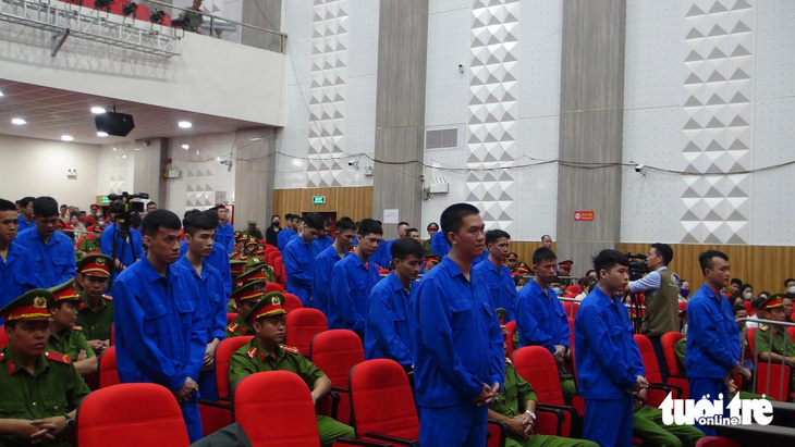Viện kiểm sát nhân dân tỉnh Kiên Giang đã kháng nghị bản án, theo hướng tăng hình phạt 14 đại ca giang hồ Phú Quốc - Ảnh: BỬU ĐẤU