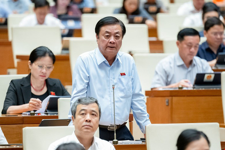 Bộ trưởng Bộ Nông nghiệp và Phát triển nông thôn Lê Minh Hoan - Ảnh: QUOCHOI.VN