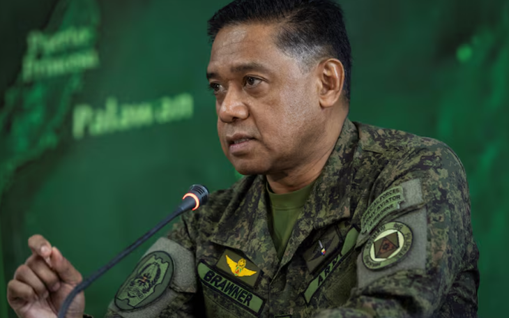 Philippines: Binh sĩ ở bãi Cỏ Mây không chĩa súng vào hải cảnh Trung Quốc