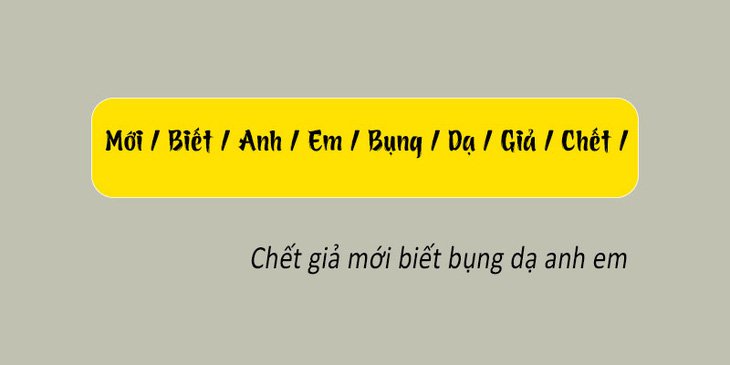 Thử tài tiếng Việt: Sắp xếp các từ sau thành câu có nghĩa (P111)- Ảnh 2.