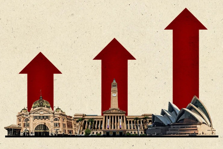 Vẫn còn một kỷ lục giá nhà khác ngoài Sydney, và Brisbane đã vượt qua Melbourne - Ảnh: The Sydney Morning Herald