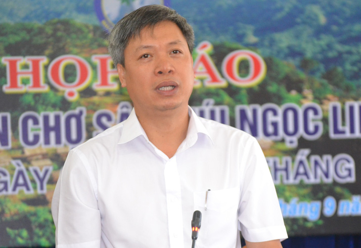 Ông Hồ Quang Bửu, quyền chủ tịch UBND tỉnh Quảng Nam - Ảnh: LÊ TRUNG