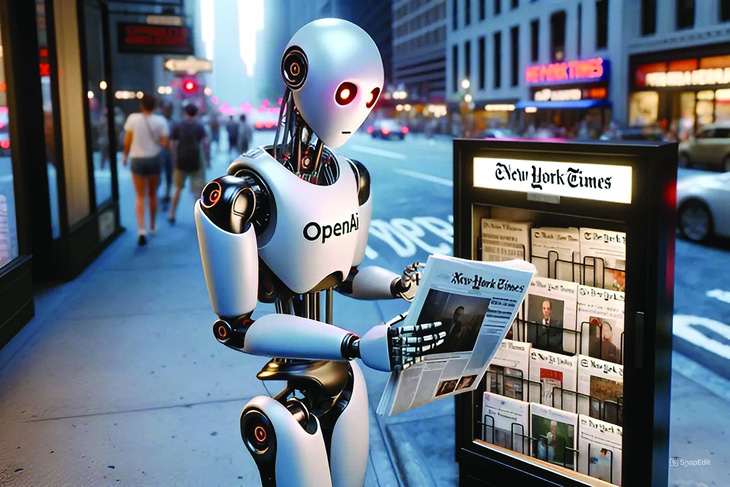 Vì sao nhiều tờ báo 'bán mình' cho AI?