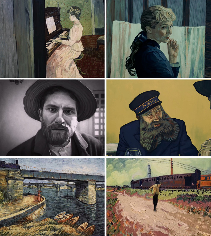 Hoạt hình từ tranh sơn dầu đầu tiên về Vincent van Gogh- Ảnh 2.