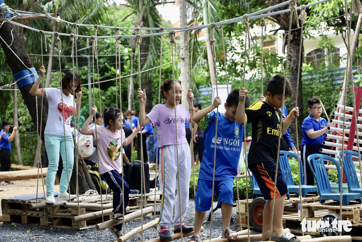 Công viên văn hóa Lê Thị Riêng khai trương sân vận động liên hoàn, miễn phí cho người dân- Ảnh 5.