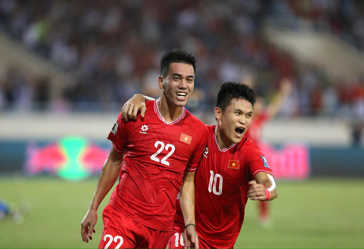 Đội tuyển Việt Nam cần phép màu để có mặt tại vòng loại thứ 3 World Cup 2026 vì không thể tự quyết định được - Ảnh: HOÀNG TÙNG