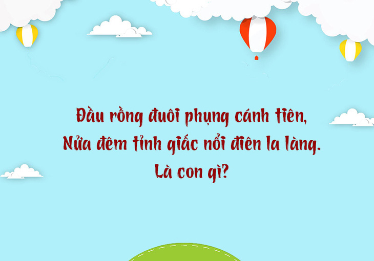 Con gì đầu, chân, thân con bò nhưng không phải con bò?- Ảnh 3.