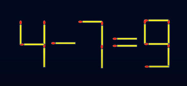 Thử tài IQ: Di chuyển một que diêm để 6-3=6 thành phép tính đúng- Ảnh 3.