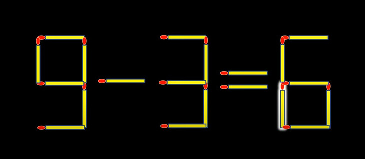 Thử tài IQ: Di chuyển hai que diêm để 0-3=7 thành phép tính đúng- Ảnh 4.