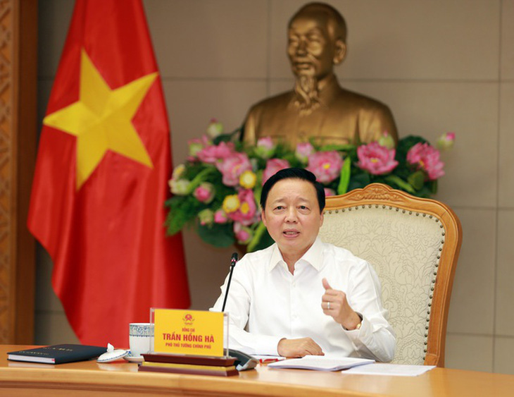 Phó thủ tướng Trần Hồng Hà - Ảnh: VGP