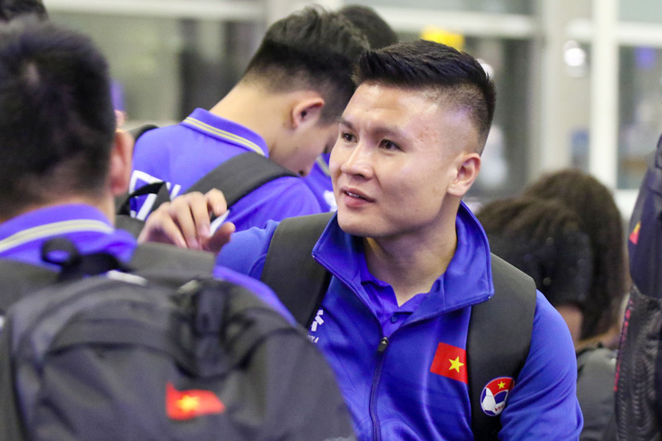 Tinh thần các cầu thủ đội tuyển Việt Nam tốt  - Ảnh: VFF