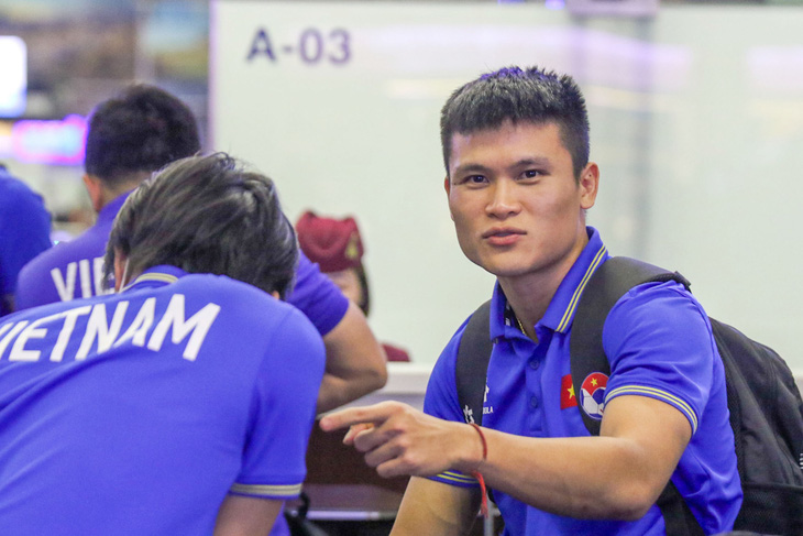 Tiền đạo Phạm Tuấn Hải là người đã ấn định chiến thắng 3-2 trước Philippines - Ảnh: VFF