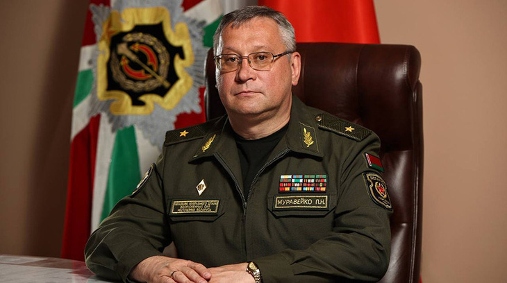 Tổng tham mưu trưởng Các lực lượng vũ trang Belarus Pavel Muraveiko - Ảnh: BelTA