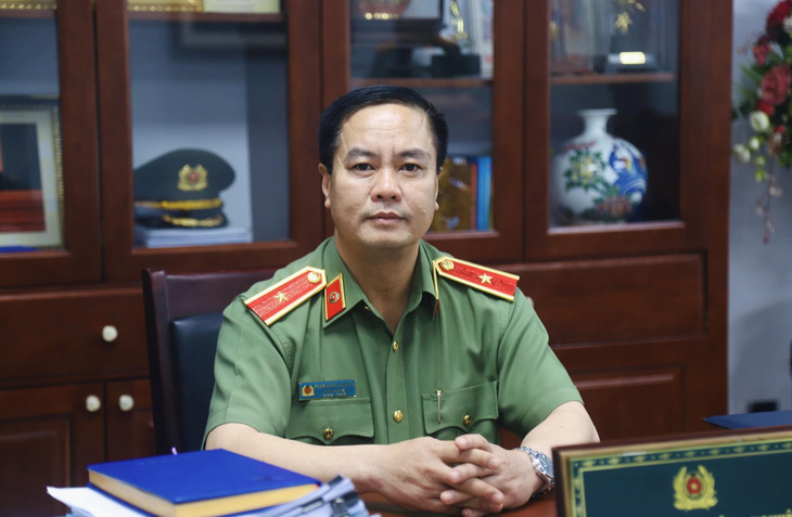 Thiếu tướng Phạm Công Nguyên, cục trưởng Cục Pháp chế và cải cách hành chính tư pháp (Bộ Công an)