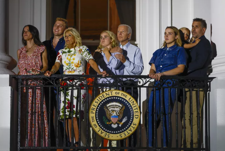 Gia đình Tổng thống Mỹ Joe Biden - Ảnh: GETTY