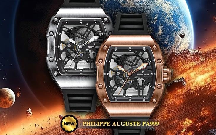 Khám phá thiết kế đồng hồ Philippe Auguste PA999- Ảnh 1.