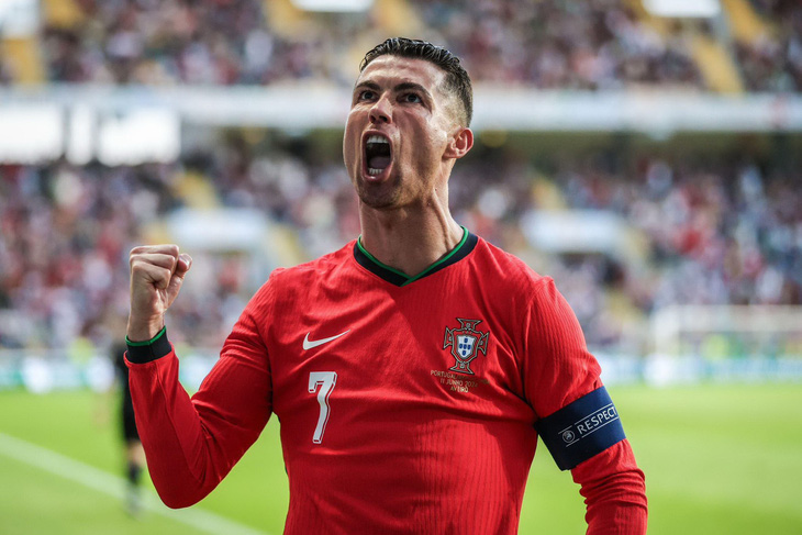 Ronaldo sẽ có dịp ăn mừng bànthắng đầu tiên tại Euro 2024? - Ảnh: ALAMY