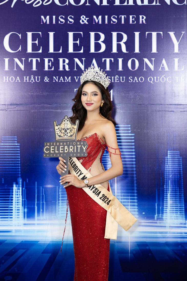 Đại diện Malaysia tại Miss Celebrity International 2024.