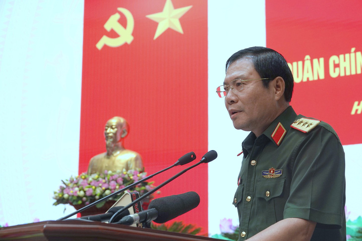 Thượng tướng Nguyễn Tân Cương - tổng tham mưu trưởng Quân đội nhân dân Việt Nam, thứ trưởng Bộ Quốc phòng - Ảnh: THỤY DU