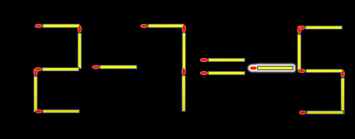 Thử tài IQ: Di chuyển một que diêm để 6+7=7 thành phép tính đúng- Ảnh 4.