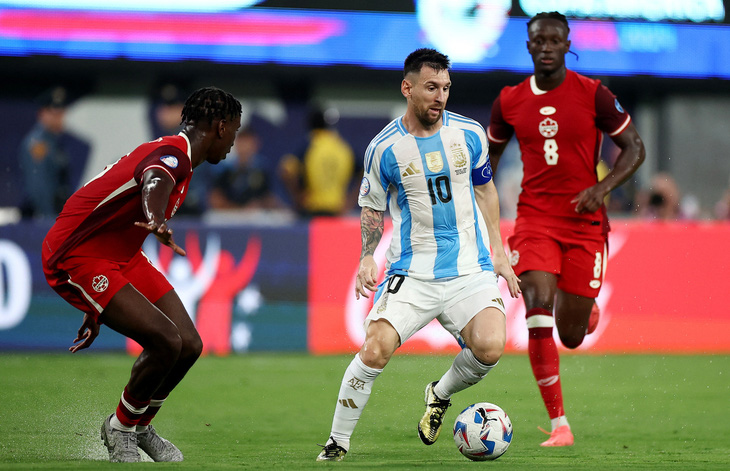 Lionel Messi đang tạo nên vô số kỷ lục ở Copa America 2024 - Ảnh: Reuters