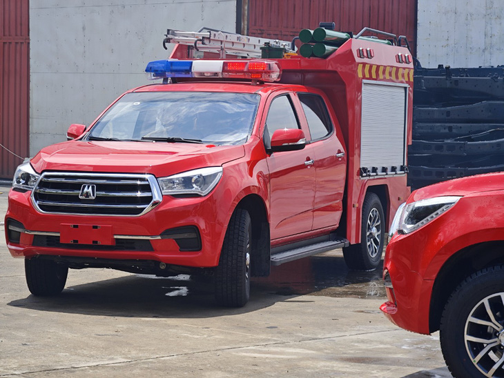 Xuất hiện xe chữa cháy cỡ nhỏ tại Việt Nam sẽ được bán thương mại kể từ tháng 7-2024 - Ảnh: CÔNG TRUNG