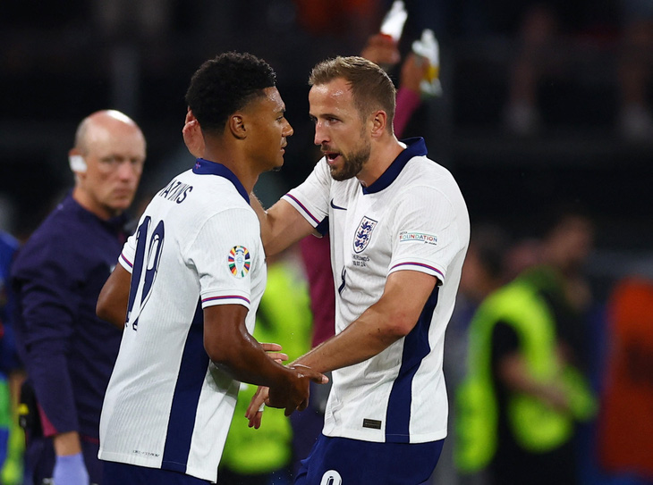 Ollie Watkins đã tỏa sáng khi vào thay Harry Kane ở trận bán kết - Ảnh: REUTERS