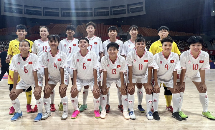 Đội tuyển futsal nữ Việt Nam - Ảnh: VFF