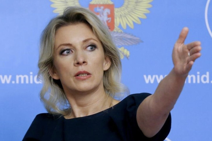 Phát ngôn viên Bộ Ngoại giao Nga Maria Zakharova - Ảnh: REUTERS