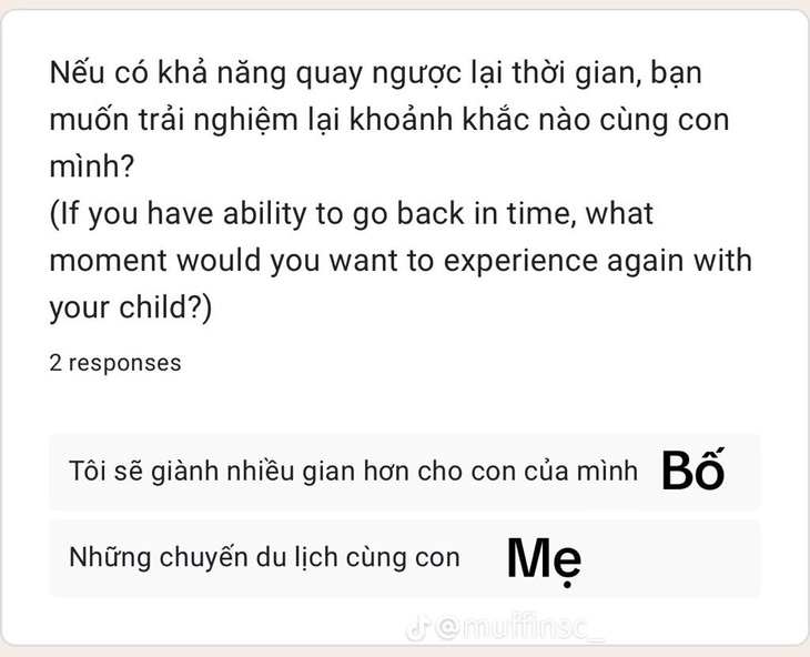 Thông điệp ba mẹ gửi con sau lời mời cùng làm bài tập về nhà với con - Ảnh chụp màn hình