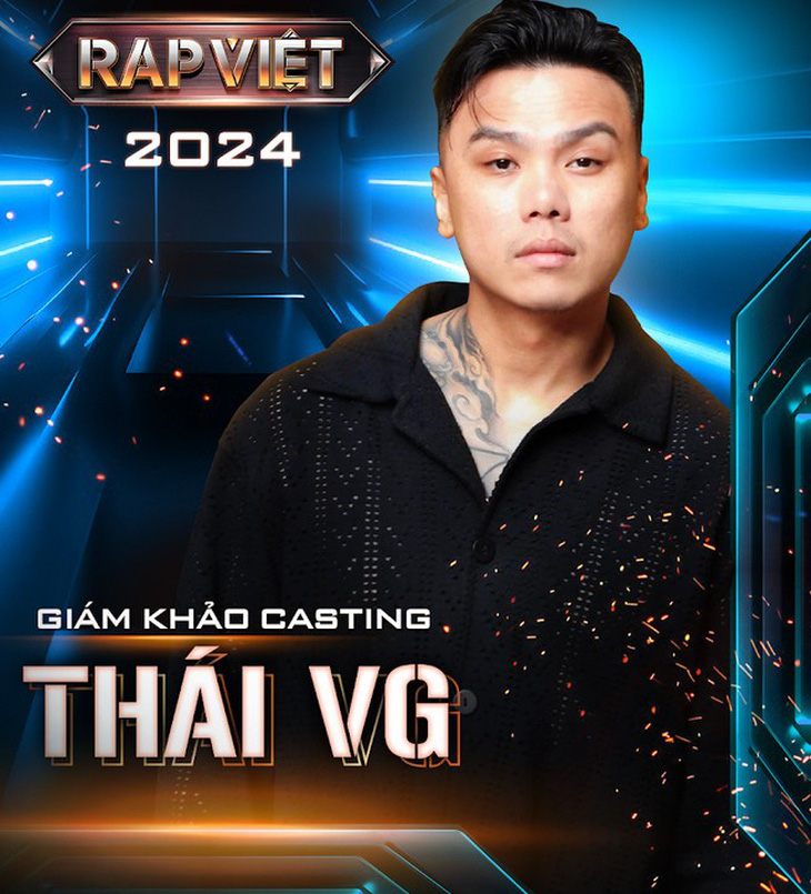 Lộ diện dàn giám khảo casting ‘cool ngầu’ của Rap Việt 2024- Ảnh 4.