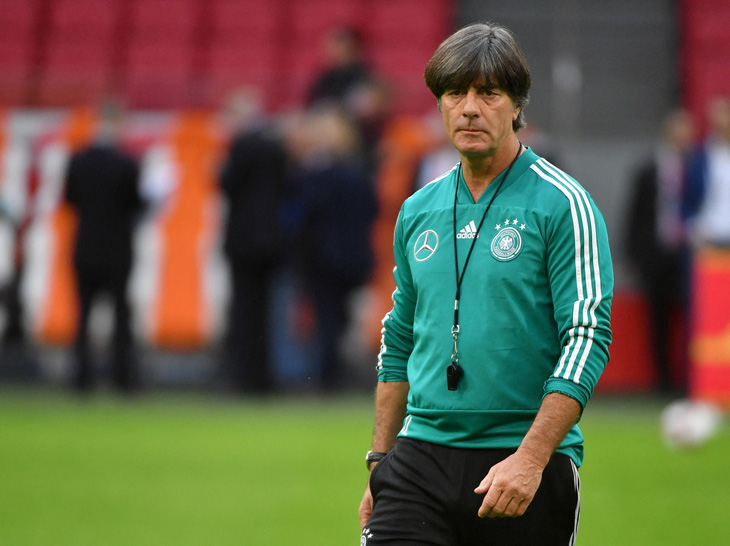 HLV Joachim Low có 15 năm dẫn dắt tuyển Đức - Ảnh: AFP