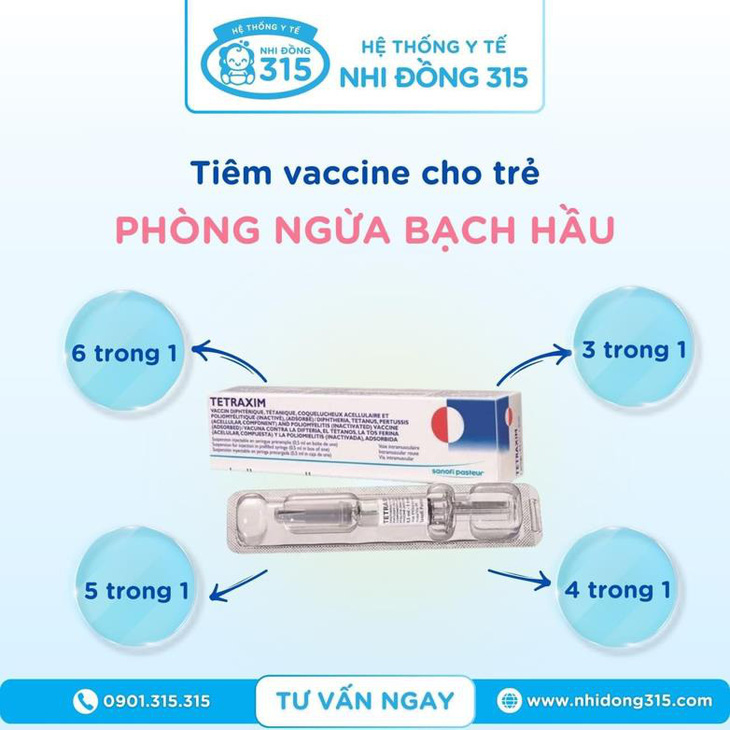 Tiêm vắc xin cho trẻ em